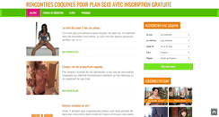 Desktop Screenshot of coquinesrencontres.com